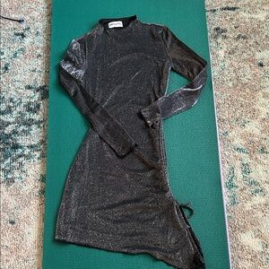 Princess Polly black sparkly dress